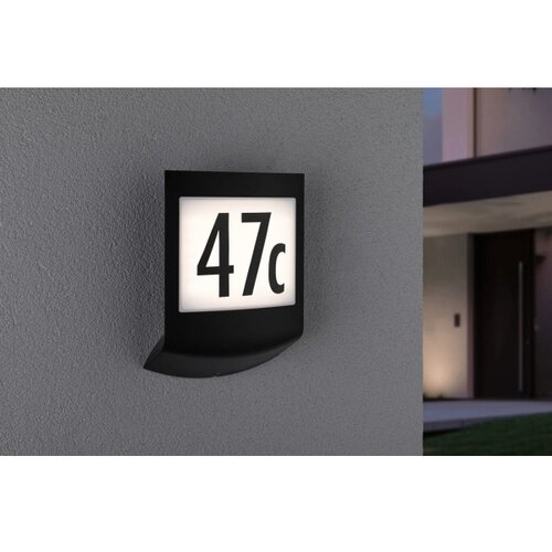 PAULMANN 94513 - RGBW LED/8,2W IP44 Prigu&amp;scaron;iva rasveta za kućni broj PADEA 230V Slike