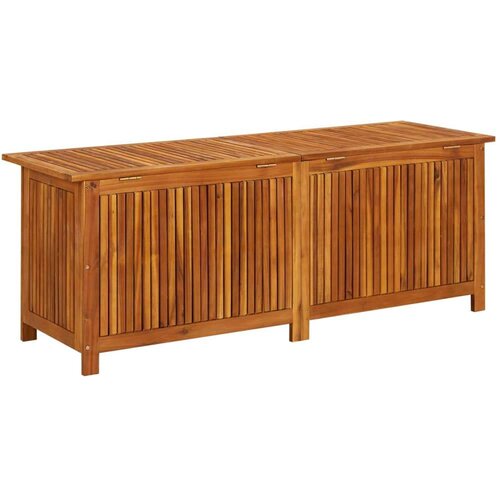 VidaXL Vrtna kutija za pohranu 150 x 50 x 58 cm masivno bagremovo drvo Slike