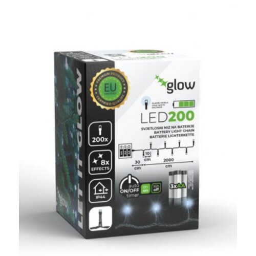 Home deco 200 LED žaruljica na baterije/ bijela Cijene