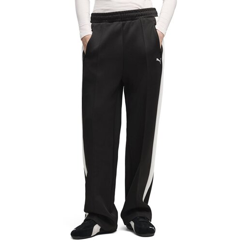Puma Ženska trenerka T7 Always On Straight Track Pants OP, Crna Slike