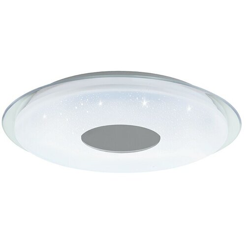 Eglo LED okrogla stropna svetilka LANCIANO-Z (44,8 W, Ø x V: 560 mm x 8 cm, Bele barve) Cene