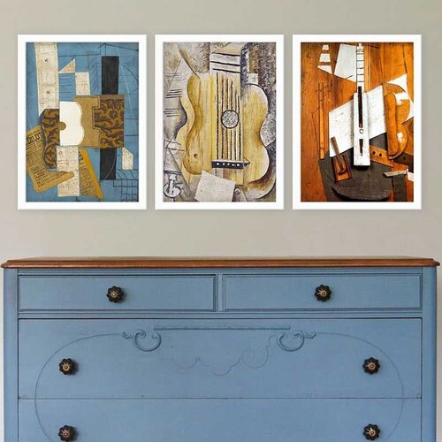 Wallity Set uramljenih slika 3BC_UNPP14, 3 Dela Cene