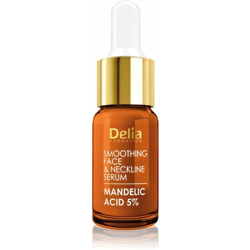 Delia Cosmetics Professional Face Care Mandelic Acid Serum za zaglađivanje s bademskom kiselinom za lice, vrat i dekolte 10 ml