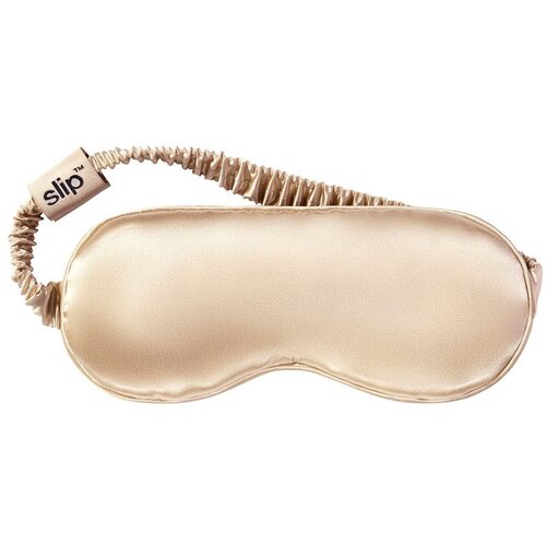 Slip Svjetlo smeđa svilena maska za spavanje Caramel &amp;ndash; Slike