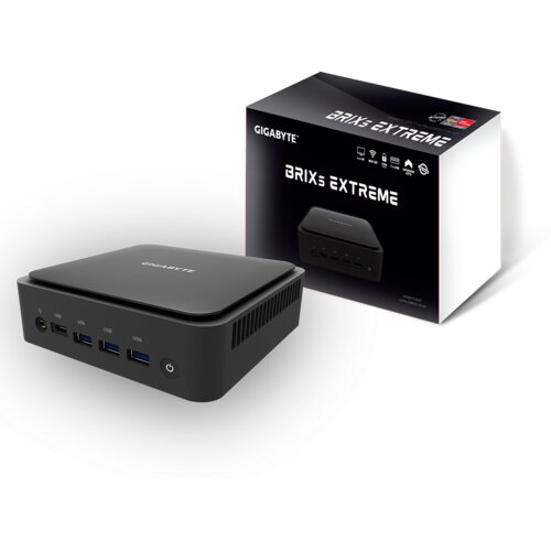 Gigabyte BRIX Mini-PC NUC Ryzen 7 5700U, M.2 NVMe, 2.5 GbE, Wi-Fi 6 / BT5.2, USB3.2 Gen2, (20840901) Cene