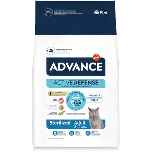  1,5 kg gratis! 10 kg Advance - Sterilized puretina Slike