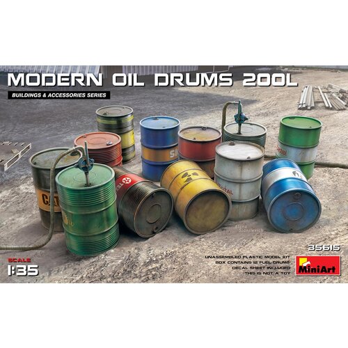 Miniart Moderni sodi za olje (200L), (21287637) Slike