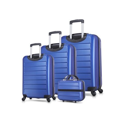 Zoozie Bags set kofera 1536, 4 dijela, plavi Cene