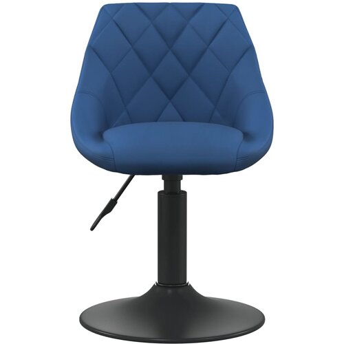 Maison Chic Jedilni stoli - Vzorci stoli moder žamet A117, (22031662) Cene
