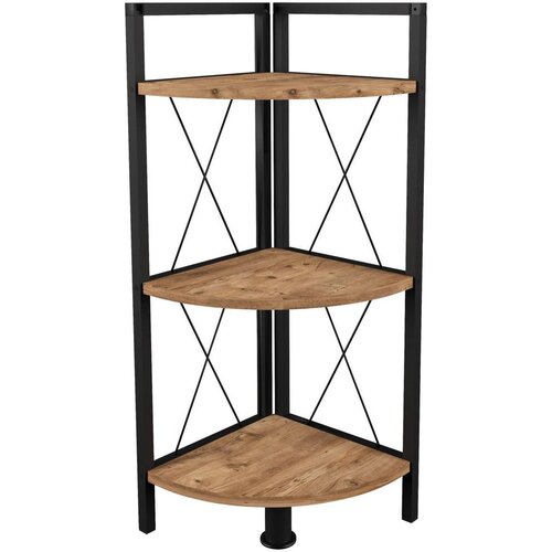 MID.YOU Kotni Regal Insasi 2, Barva Hrasta, Črna Cene