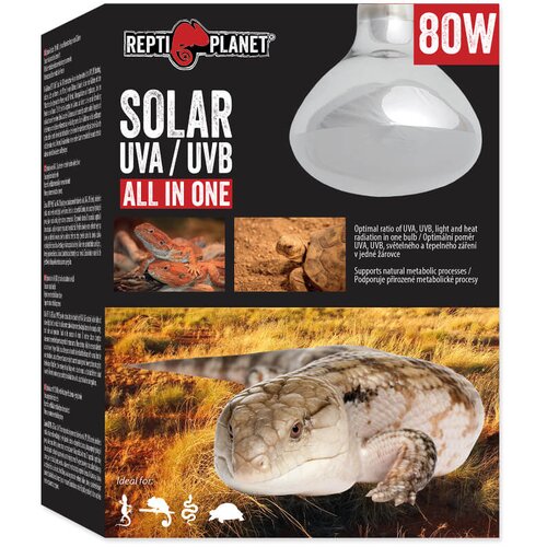 Repti Planet grelna žarnica Solar UVA/UVB - 80 W Cene