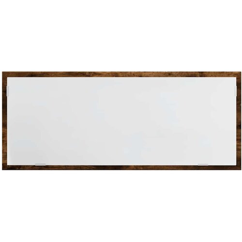  LED kupaonsko ogledalo dimljeni hrast 100x8,5x37 cm Slike