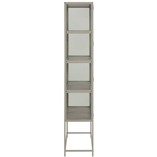 Actona siva vitrina 77x186x35 cm seaford &amp;ndash; Slike