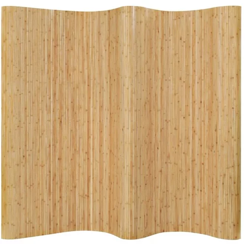  Paravan iz bambusa 250x165 cm naravne barve