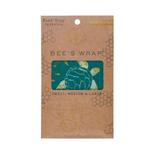 Bee’s Wrap Bee´s Wrap povoščene krpe "Ocean Print"
