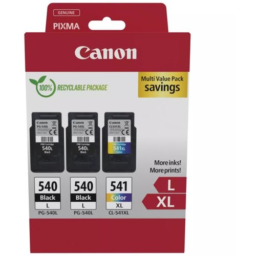  kartuš Canon 2x PG-540L in 1x CL-541XL / Original Cene