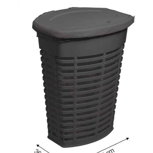Primanova korpa za veš Palm siva PVC M-E44-07-07 Cene
