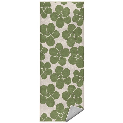 Mila Home Zelen pralen tekač 80x200 cm Green Meadow – Cene