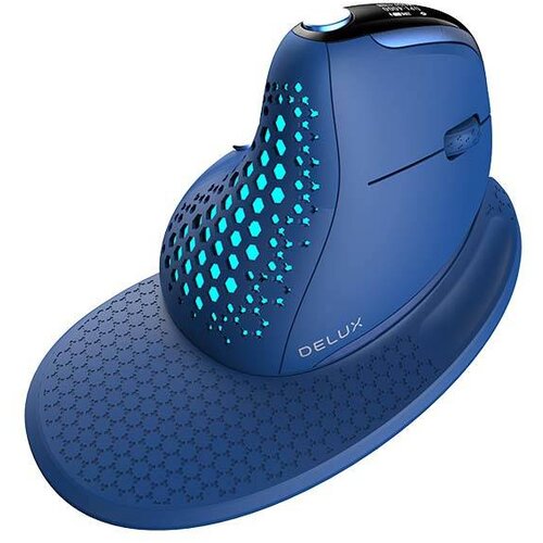 Delux BREZŽIČNA VERTIKALNA MIŠKA M618XSD ZA RAČUNALNIK BT 2.4G RGB, (5000009827) Cene