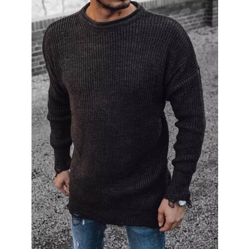 DStreet Men's dark gray sweater WX1964 Slike