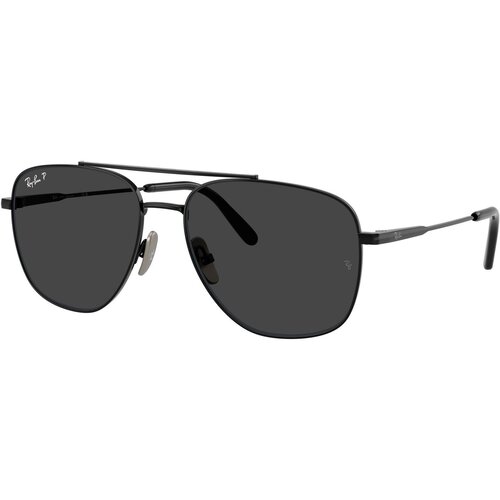 Ray-ban William Titanium RB8097 926748 Polarized ONE SIZE (59) Črna/Siva Slike