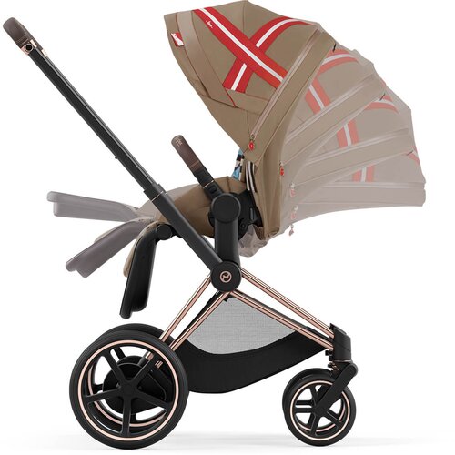 Cybex Sedežna enota Karolina Kurkova Priam Platinum one love Slike