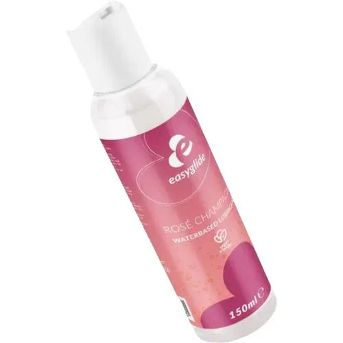 EasyGlide - lubrikant na vodni osnovi z okusom - rose šampanjec (150 ml)