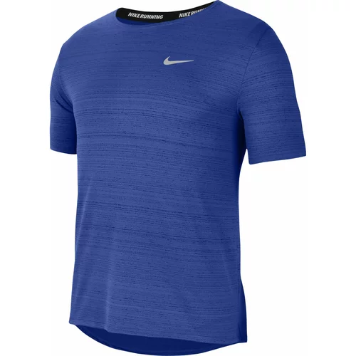 Nike DRI-FIT MILER Muška majica za trčanje, plava, veličina