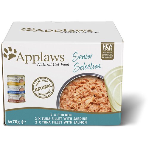 Applaws Senior 6 x 70 g - Mješovito pakiranje (3 vrste) Cene