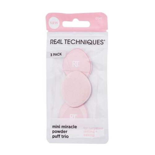 Real Techniques Mini Miracle Powder Puff Trio Slike