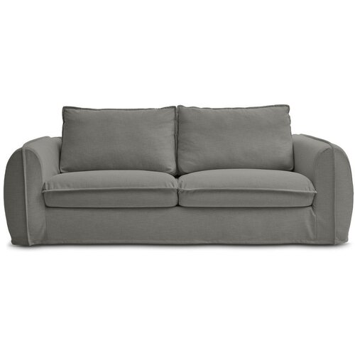 Bobochic Paris Temno siva sedežna garnitura za spanje/raztegljiva 236 cm Archimede &ndash; Cene