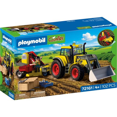 Playmobil 72161 - velik traktor s kombajnom za krompir - 1 k. Slike