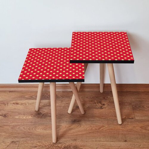 Hanah home set klub stočića 2Shp337, 2 komada, Ciklama Cene