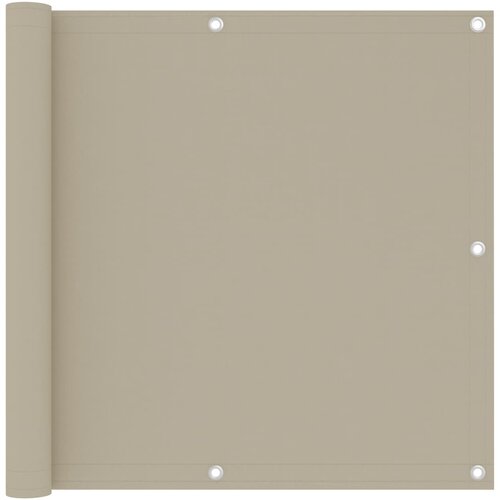 vidaXL Balkonsko platno bež 90x300 cm oksford blago Cene