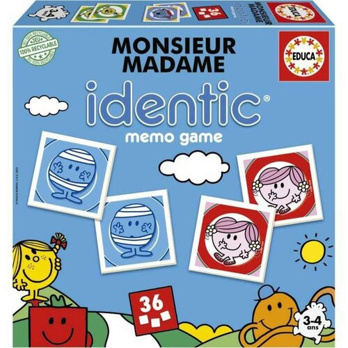  Edukativna Igra Educa Monsieur Madame Identic (FR) Cijene