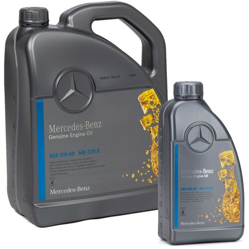 Mercedes-Benz MOTORNO OLJE MERCEDES 5W-40 6L MB229.5 Cene