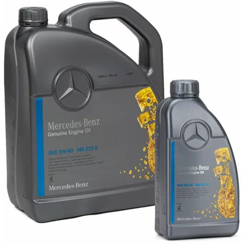 Mercedes-Benz MOTORNO OLJE MERCEDES 5W-40 6L MB229.5