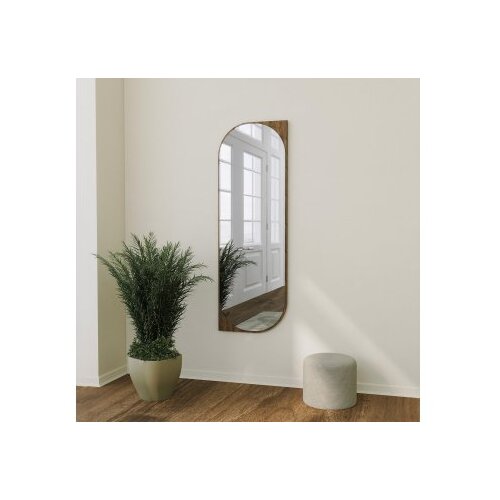 Hanah home ogledalo livi walnut Slike