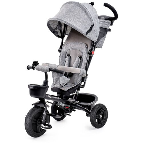 Kinderkraft tricikl aveo 2u1 light grey Cene