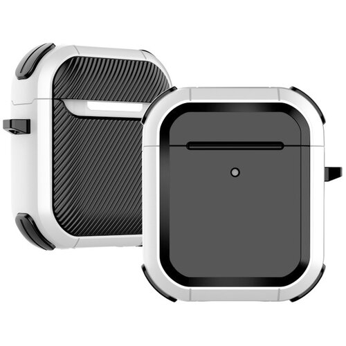 Venisymlis Trda zaščitna torbica za slušalke AirPods 1/2/Pro z obeskom za ključe, ohišje, odporno na udarce, (22102418) Cene