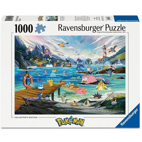 Pokemon Ravensburger puzzle Pok&amp;eacute;mon Breakout Vaporeon 1000 dijelova Slike