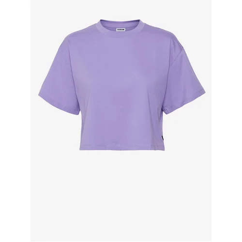 Noisy May Purple crop top T-shirt Alena - Women