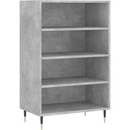 Maison Chic Visoka omara - Komoda - Predalnik betonsko siva 57x35x90 cm inženirski les, (21719896) Slike