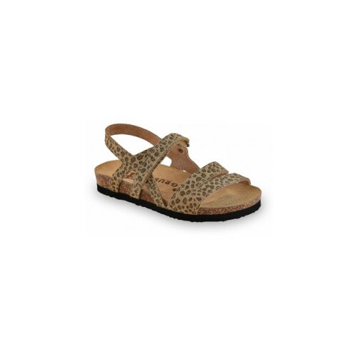 Grubin sandale za devojčice 2602310 BELLE Leopard Cene
