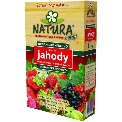 Agro Gnojilo za jagode AGRO Natura (za gozdne sadeže, 1,5 kg) Slike