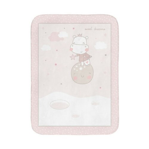 Kikka Boo super soft sherpa baby ćebence 80x110 Hippo Dreams ( KKB21137 ) Cene