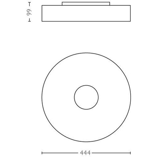 Philips connected luminaires fair hue plafonska svetiljka led crna 221570 Cene