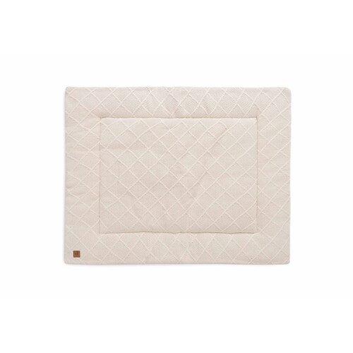Jollein check Knit podloga 75x95 cm, Oatmeal Slike