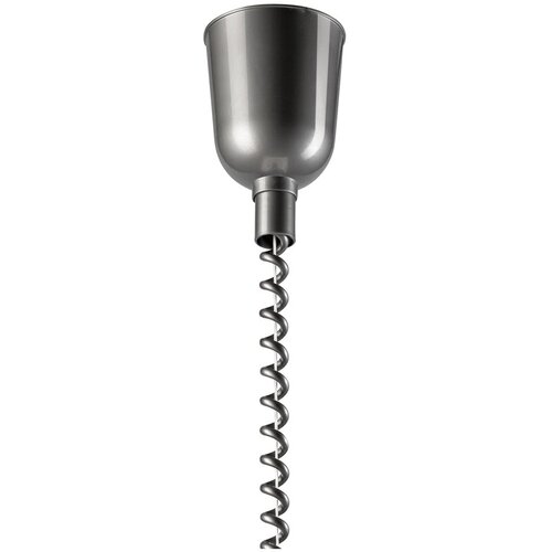 LAMKUR Podesivi luster CHIARA 1xE27/60W/230V srebran/bukva Slike