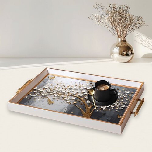 Aberto Design Poslužavnik TPB9889 50 x 29 x 3.5 cm, Šareni Cene